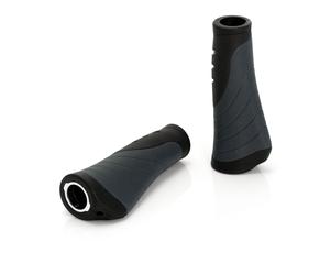 Maniglie XLC GR-S04 - Ergonomiche ( Grigio/Nero )