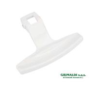 MANIGLIETTA MANIGLIA PER SPORTELLO OBLÒ LAVATRICE CANDY HAIER 49052050 ORIGINALE