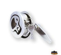 MANIGLIETTA SPORTELLO INOX Ø62X50 0-20MM