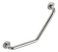 Maniglione A forma di L for vasche da bagno e docce in acciaio inossidabile 304, corrimano di sicurezza a parete cromato lucido, antiscivolo, angolato