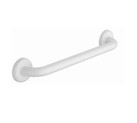 MANIGLIONE ACCIAIO VERNICIATO BIANCO DA 45 CM BARRA DI APPOGGIO MANIGLIA BAGNO