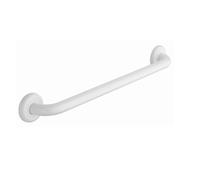 MANIGLIONE ACCIAIO VERNICIATO BIANCO DA 60 CM BARRA DI APPOGGIO MANIGLIA BAGNO