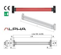 MANIGLIONE ANT.CISA 5M816-10-0 (TOUCH COMPONIBILE) - Ferrero Ferramenta