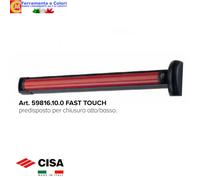 Maniglione Antipanico CISA Barra Rossa FAST Push Touch Porte Sicurezza 90-120 cm