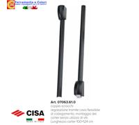 Maniglione Antipanico CISA Barra Rossa FAST Push Touch Porte Sicurezza 90-120 cm