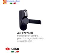 Maniglione Antipanico CISA Barra Rossa FAST Push Touch Porte Sicurezza 90-120 cm