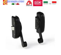 Maniglione Antipanico DOM CR Barra Rossa Push Touch Scrocchi Porte Sicurezza ITA