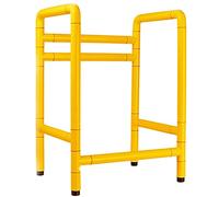 Maniglione Barra di sicurezza for WC, antiscivolo, facile da usare, barra di equilibrio for anziani, bambini, donne incinte con cerchio luminoso.