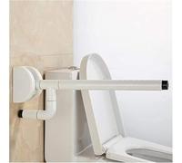 Maniglione Barra di sostegno, corrimano di sicurezza for WC, bracciolo da 23,6 pollici, corrimano ribaltabile for bagno con impugnatura antiscivolo testurizzata in acciaio inossidabile