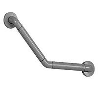 Maniglione Barra di sostegno di sicurezza antiscivolo in acciaio inossidabile e nylon, bracciolo di supporto di sicurezza montato a parete, corrimano for bagno for donne, anziani e bambini, 35 cm x 35
