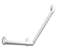 Maniglione Barra di sostegno for bagno, bracciolo, corrimano di sicurezza, supporto curvo for doccia, vasca da bagno in acciaio inossidabile, scale antiscivolo(Light Green,30Cm)