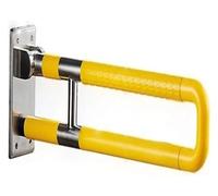 Maniglione Barra di sostegno for bagno, corrimano di sicurezza pieghevoli, bracciolo di sicurezza ribaltabile, for anziani, disabili, antiscivolo, senza barriere, pieghevole
