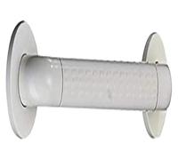 Maniglione Barra di sostegno for bagno in nylon bianco antiscivolo a parete in acciaio inossidabile robusto, corrimano for disabili, barra for doccia(80cm)