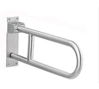 Maniglione Barra di sostegno for vasca da bagno, maniglia pieghevole a forma di U, corrimano for WC senza barriere in acciaio inossidabile, bracciolo for disabili e anziani