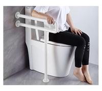 Maniglione Barra di sostegno in acciaio inossidabile 304 con supporto for le gambe, supporto for WC in nylon granulare, corrimano antiscivolo a parete