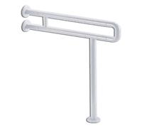 Maniglione Barra di sostegno in acciaio inossidabile a forma di U, portasciugamani con corrimano, barra di sostegno con particelle antiscivolo in nylon, corrimano di sicurezza for WC for anziani e dis