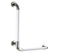 Maniglione Barre di sostegno a L for vasche da bagno e docce, ringhiere di sicurezza antiscivolo in acciaio inox, barre di supporto for disabili