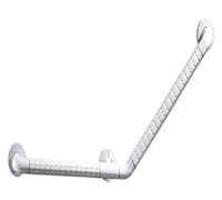 Maniglione Braccioli di sicurezza, corrimano, supporto curvo for doccia, vasca da bagno in acciaio inossidabile antiscivolo, scale ausiliarie dritte for anziani disabili(Light Green,45Cm)