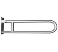 Maniglione Bracciolo pieghevole in acciaio inox a forma di U, bracciolo da parete for corrimano di sicurezza, supporto antiscivolo for doccia WC(Colorful Chrysanthemum,2PCS)