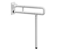 Maniglione con gamba di supporto, supporto da parete in acciaio inox, supporto per pavimento per anziani, disabili, aiuto per la sicurezza in gravidanza