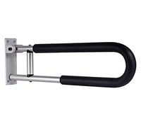 Maniglione Corrimano di sicurezza a parete a forma di U in acciaio inox con bracciolo pieghevole, maniglie di sostegno antiscivolo, ausilio for doccia for WC