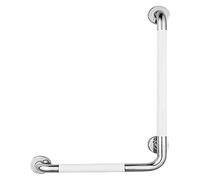 Maniglione Corrimano di sicurezza, braccioli, corrimano di supporto for l'equilibrio antiscivolo a forma di L, WC for disabili anziani, infrangibile