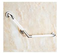 Maniglione Corrimano di sicurezza for bagno, curvo, angolato a 135°, antiscivolo, supporto for doccia, montaggio a parete, bracciolo in acciaio inossidabile