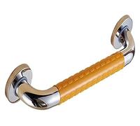 Maniglione Corrimano di sicurezza in acciaio inossidabile for vasche da bagno e corrimano da parete cromato lucido da 18 pollici con impugnatura antiscivolo in nylon, corrimano di supporto for WC