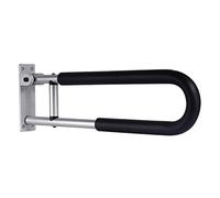 Maniglione Corrimano di sicurezza ribaltabile for WC, for vasca da bagno, doccia, antiscivolo, ribaltabile, for disabili, a forma di U, for doccia.(Dolphin Waves,1PCS)