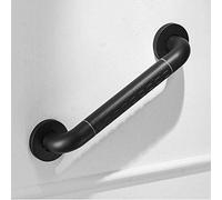 Maniglione Corrimano di supporto for le mani, accessorio circolare fluorescente, corrimano in nylon nero con impugnatura strutturata for anziani disabili(White,38cm)