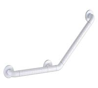 Maniglione Corrimano for vasca da bagno angolato e sicuro for la doccia, maniglia di sicurezza antiscivolo for WC in acciaio inossidabile(30X30cm)