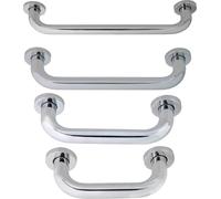 MANIGLIONE DI SOSTEGNO 19x9x6 cm - PER BAGNO IN ACCIAIO INOX DIRITTO "AQUA" MAUR