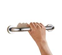 Maniglione di sostegno in ottone dorato da parete for bagno, bracciolo, maniglia, barra di sostegno for vasca, WC, corrimano for anziani, sicurezza domestica(Chrome,50cm)