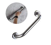 Maniglione Doccia argentata for vasca da bagno e WC, corrimano regolabile con barra di equilibrio for disabili(53m)