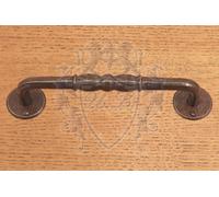 MANIGLIONE FERRO FORGIATO MANIGLIA MANIGLIONI VECCHIO PORTONE FA784 G ANTICO