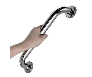 Maniglione for doccia in acciaio inossidabile 304 | Argento, 30-130 cm, for bagno, doccia, scale: acciaio inossidabile 304(35cm)