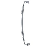 Maniglione in Acciaio Inox Satinato e Lucido per Porta Portone 560mm Serie 3V30