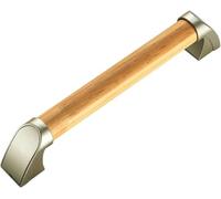 Maniglione Maniglia for doccia da bagno, in legno, for bagno, antiscivolo, di sicurezza, 17 pollici, adatta a chi vive da solo