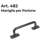 12956 Q.TA'. 2 MANIGLIONE ACCIAIO INOX KD 30 460 MM SATINATO
