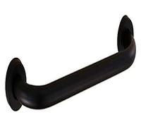 Maniglione Maniglioni di sicurezza, corrimano antiscivolo da parete in alluminio for doccia, portasciugamani, adatti for vasca da bagno e scale, 40 cm, bianco-nero-30 cm(Noir,40Cm)