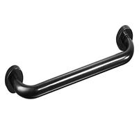 Maniglione Maniglioni di sicurezza for docce for anziani disabili, barra di sicurezza for vasca da bagno con finitura nera, maniglia antiscivolo, portasciugamani a parete