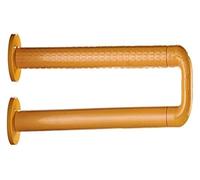 Maniglione Maniglioni di sostegno a U in acciaio inox 304 con scocca in ABS, pieghevoli, da montare a parete, for anziani