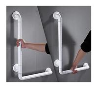 Maniglione Maniglioni for vasca da bagno, corrimano antiscivolo in ABS a forma di L, giallo/bianco, maniglia di sostegno for vasca da bagno, maniglia di sostegno for doccia, maniglia di sostegno di si