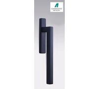 Maniglione per alzanti in alluminio modello BORMIDA con conchiglia esterna