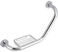 Maniglione per bagno, Maniglia di sostegno for bagno in acciaio inossidabile con portasapone Maniglia di sicurezza for vasca da bagno Maniglia for vasca da bagno Doccia Maniglia antiscivolo for corrim