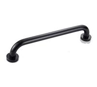 Maniglione per bagno, Maniglione in alluminio nero Maniglioni for vasca da bagno Corrimano Anziani Maniglia for bagno Bracciolo Amplificatore di sicurezza for bagno; Accessori Portasciugamani(50cm)