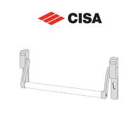 Maniglione per serrature antipanico Cisa Fast Push art. 5961610