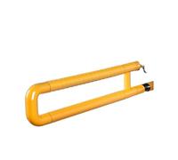Maniglione per WC, Maniglia di sicurezza for WC pieghevole multicolore for anziani ABS in acciaio inossidabile(Yellow)