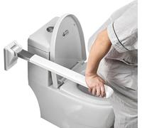 Maniglione per WC, Supporto pieghevole per la guida della toilette - Corrimano di sicurezza a parete per il bagno - Anziani, bariatrici, disabili - Guida di supporto per l'assistenza