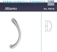 MANIGLIONE PORTE BUSSOLE LEGNO FERRO CROMO SATINATO MADE IN ITALY MISENO VI.TEL